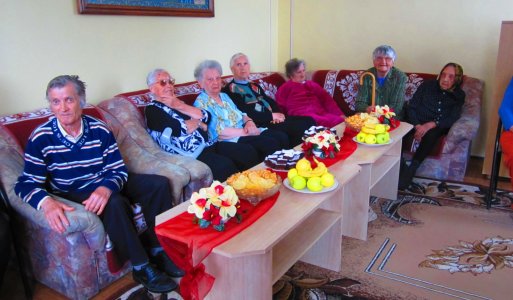 70. výročie sobáša v Domove Dôchodcov 